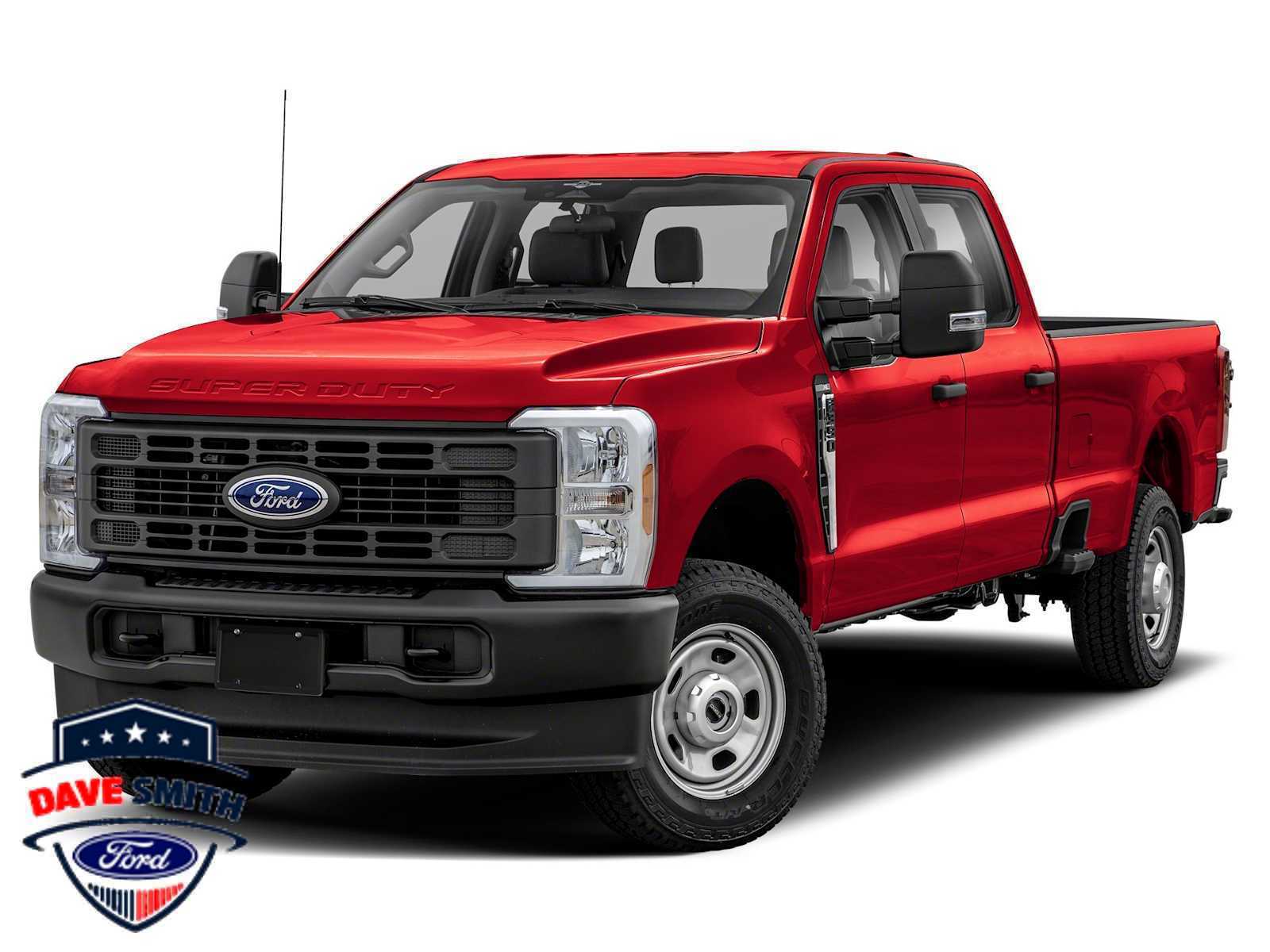 Ruby Red Metallic Tinted Clearcoat 2025 Ford F-350 Super Duty XLT Crew Cab 4WD Pickup Truck Four-Wheel Drive Automatic