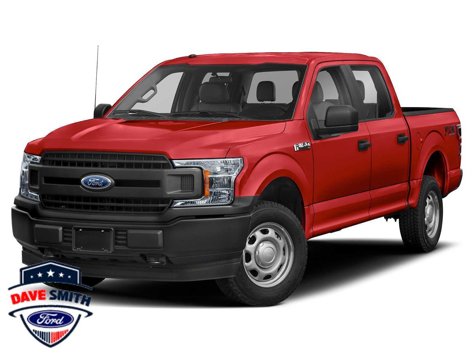 Race Red 2019 Ford F-150 XLT SuperCrew 4WD Pickup Truck Four-Wheel Drive Automatic