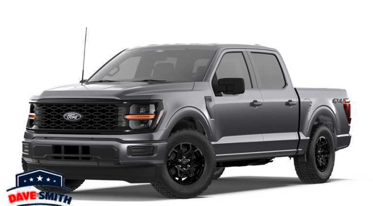 Carbonized Gray Metallic 2026 Ford F-150 STX 4dr SuperCrew 4WD Pickup Truck Four-Wheel Drive Automatic