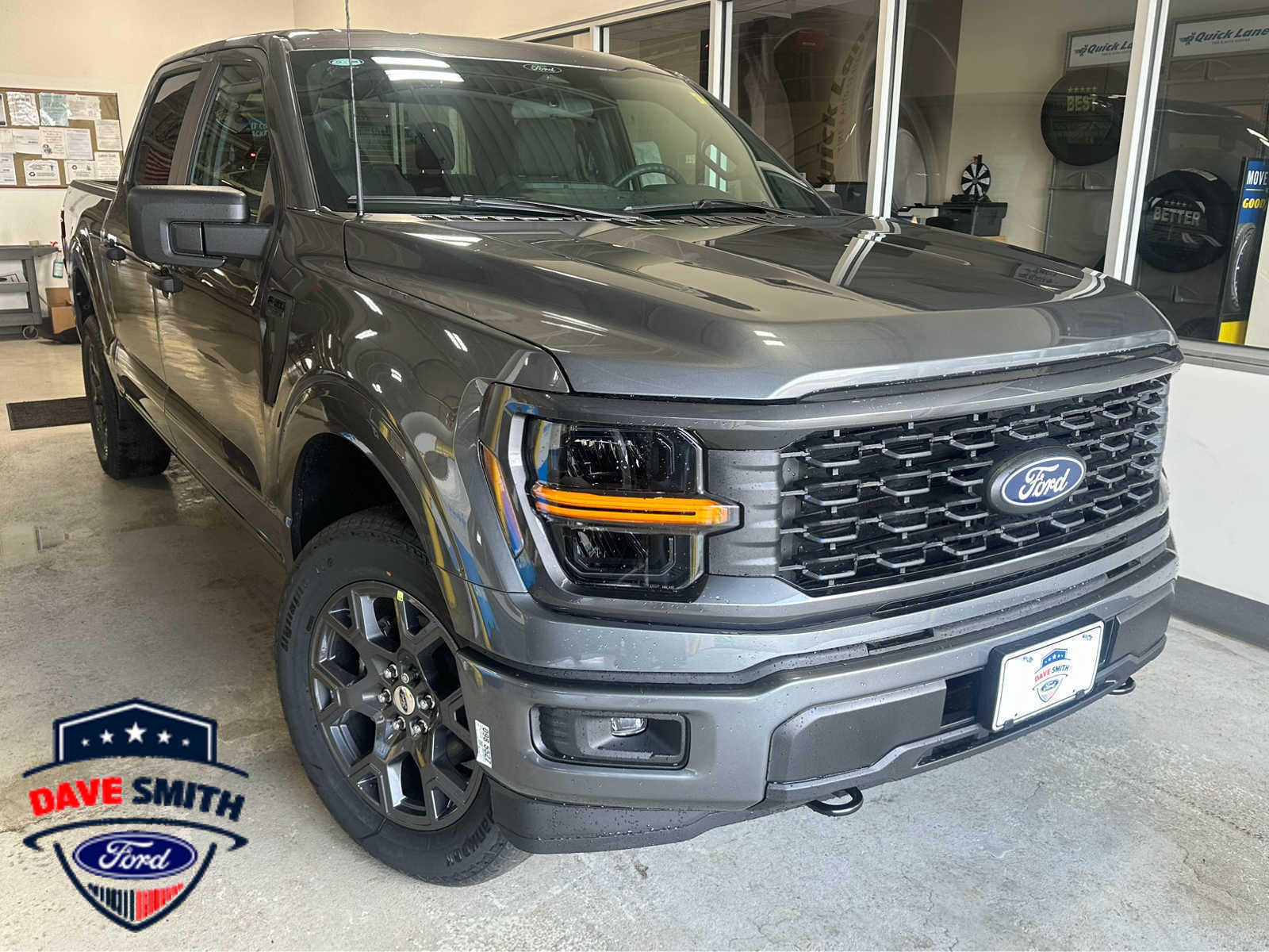 CARBONIZED GRY 2026 Ford F-150 STX SuperCrew 4WD Pickup Truck Four-Wheel Drive Automatic