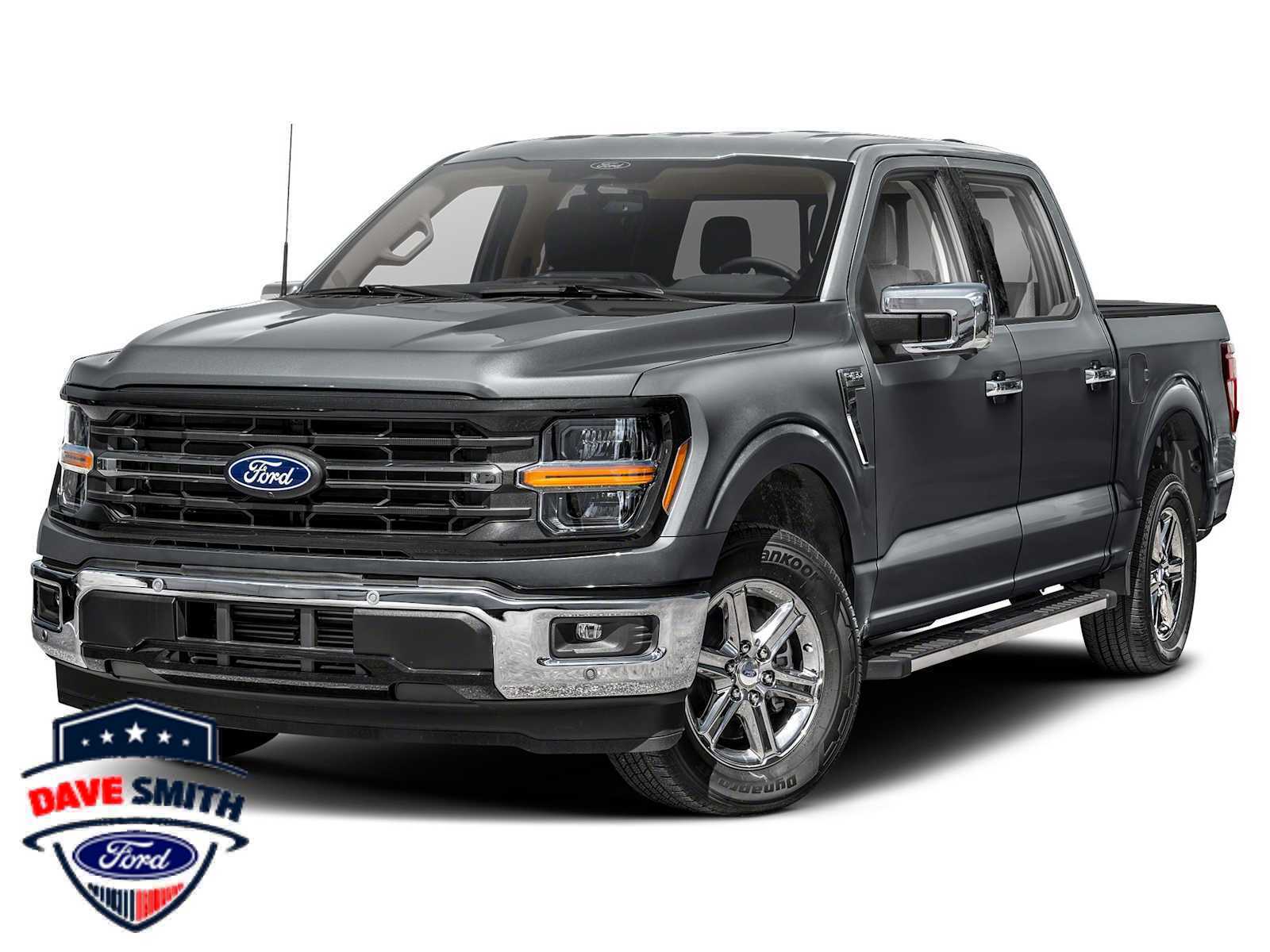 Carbonized Gray Metallic 2026 Ford F-150 XLT SuperCrew 4WD Pickup Truck Four-Wheel Drive Automatic