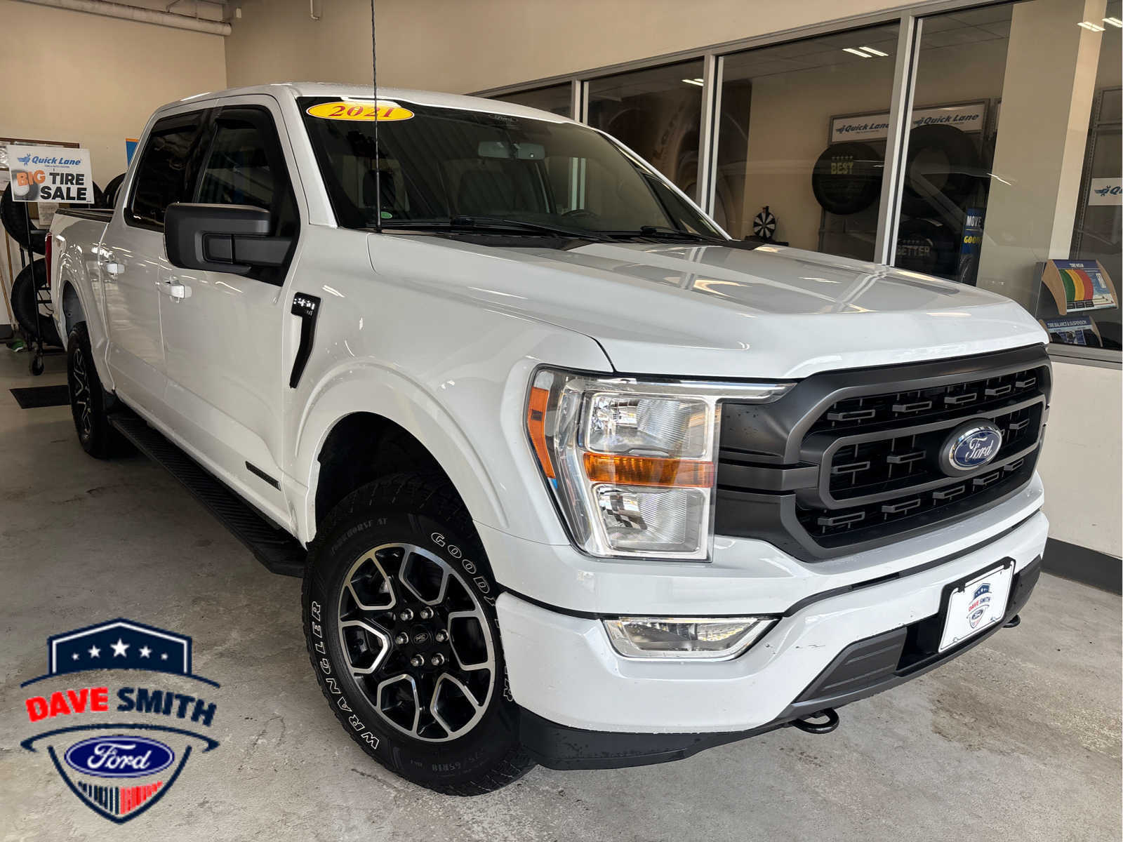 Oxford White 2021 Ford F-150 Pickup Truck Four-Wheel Drive Automatic