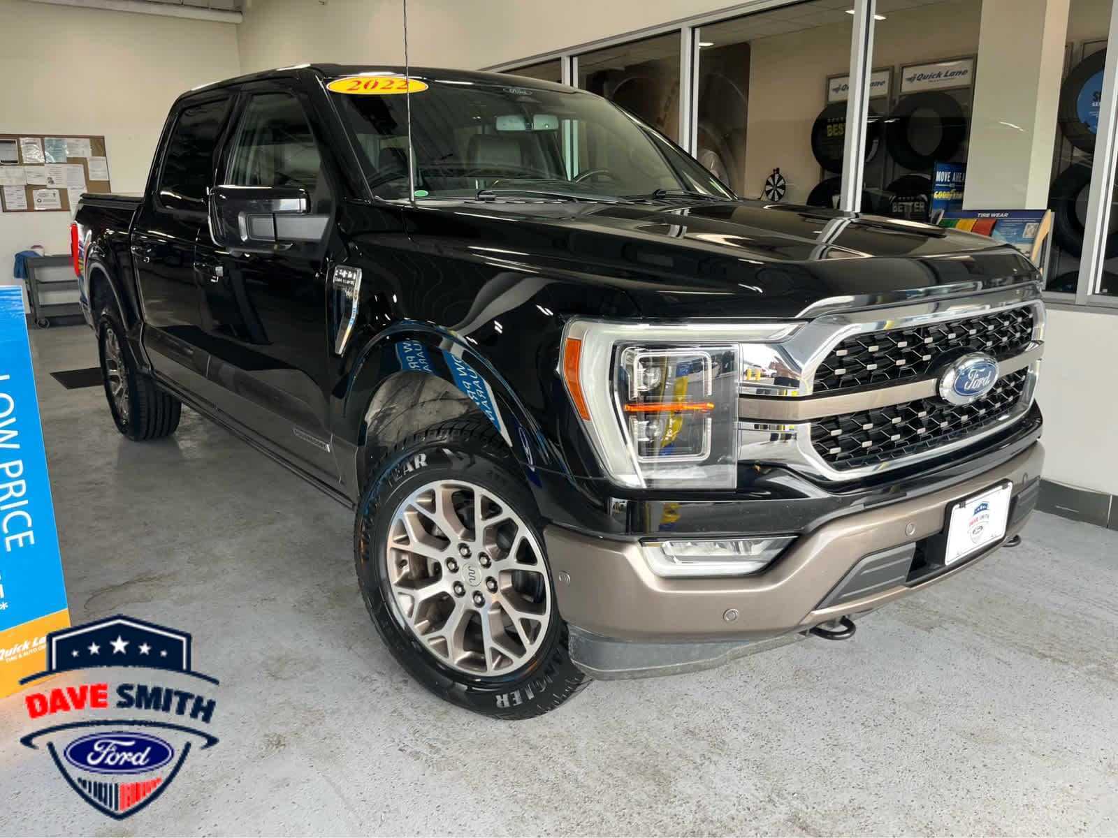 Agate Black/Stone Gray 2022 Ford F-150 Pickup Truck Four-Wheel Drive Automatic