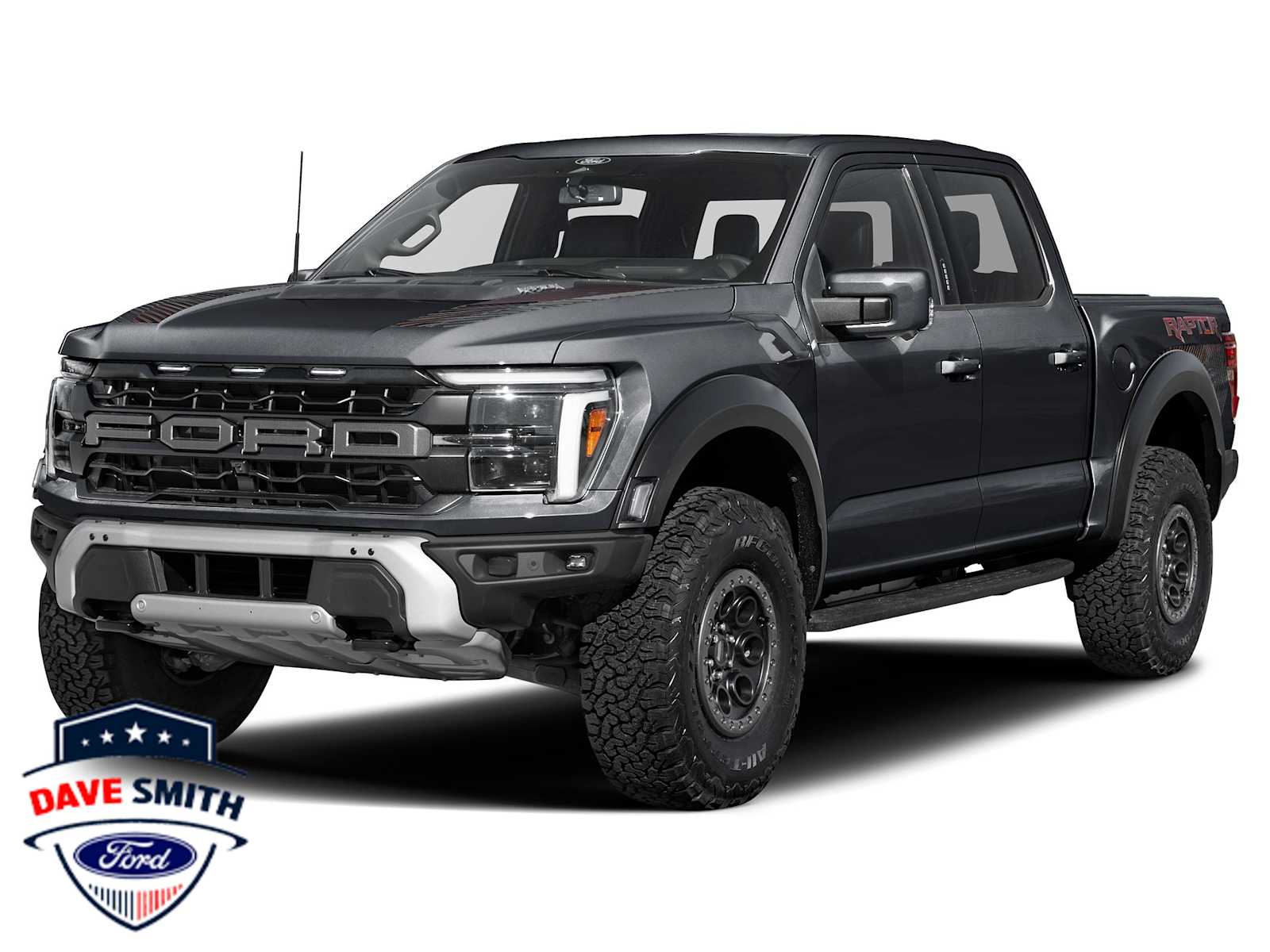 Black (AGATE BLK) 2026 Ford F-150 Raptor SuperCrew 4WD Pickup Truck Four-Wheel Drive Automatic