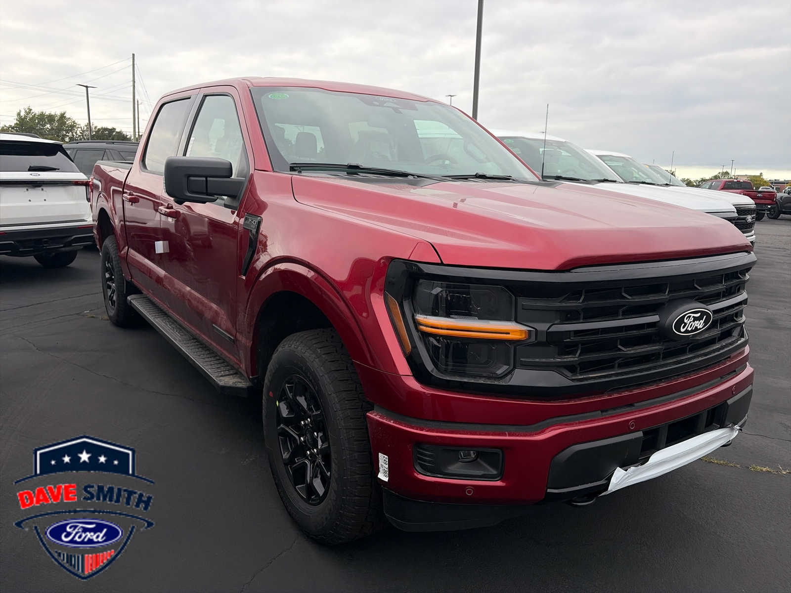 Ruby Red Metallic Tinted Clearcoat 2026 Ford F-150 Pickup Truck Four-Wheel Drive Automatic