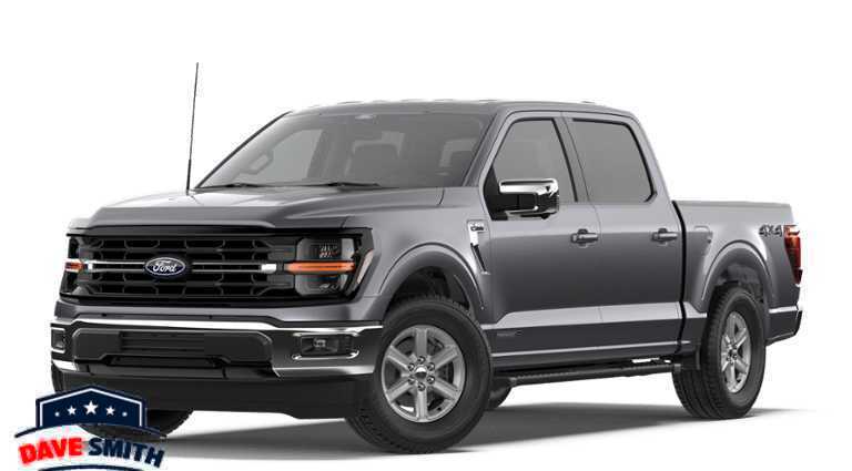 Carbonized Gray Metallic 2026 Ford F-150 XLT SuperCrew 4WD Pickup Truck Four-Wheel Drive Automatic