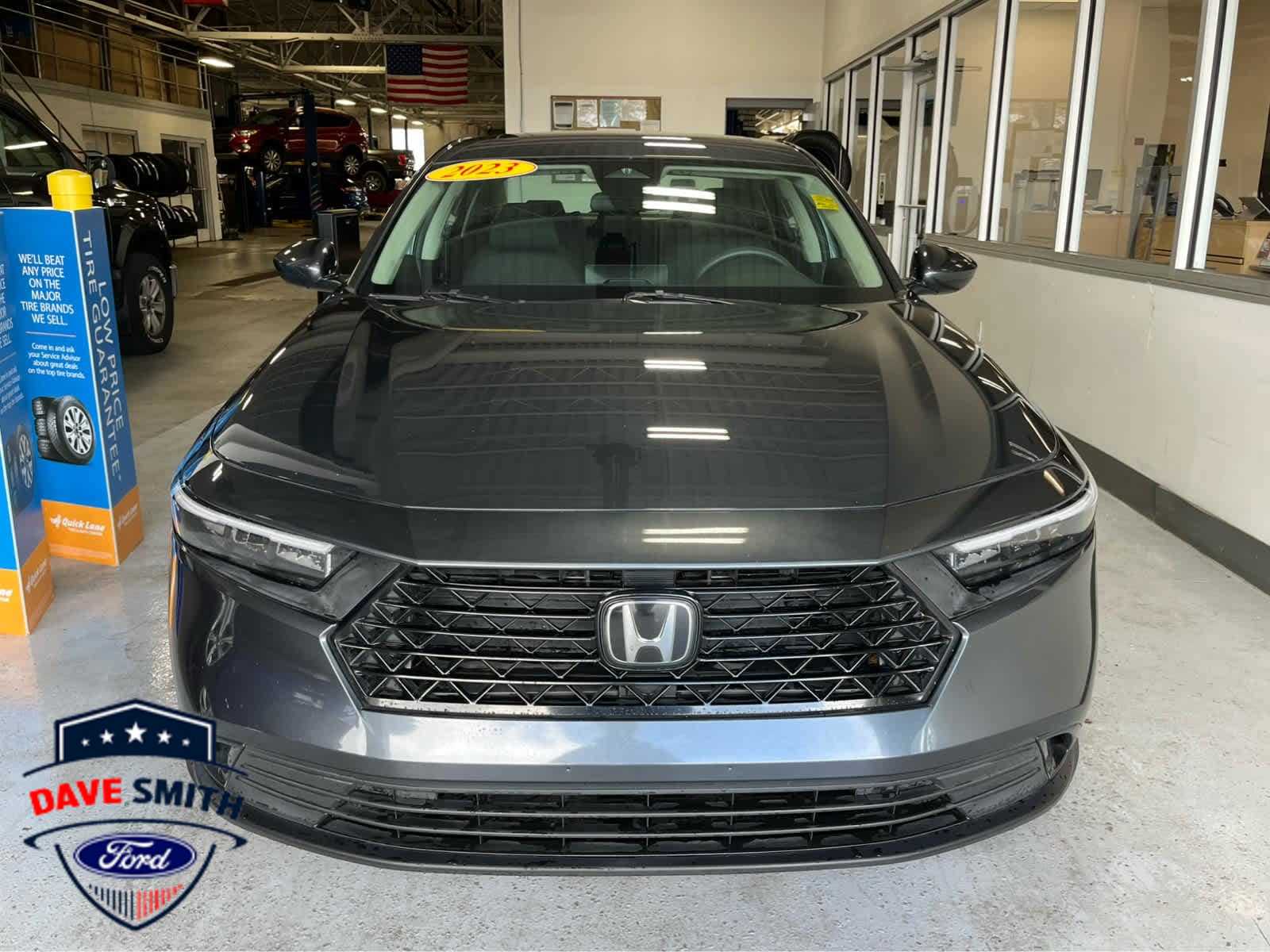 Meteorite Gray Metallic 2023 Honda Accord Sedan Front-Wheel Drive Continuously Variable Transmission