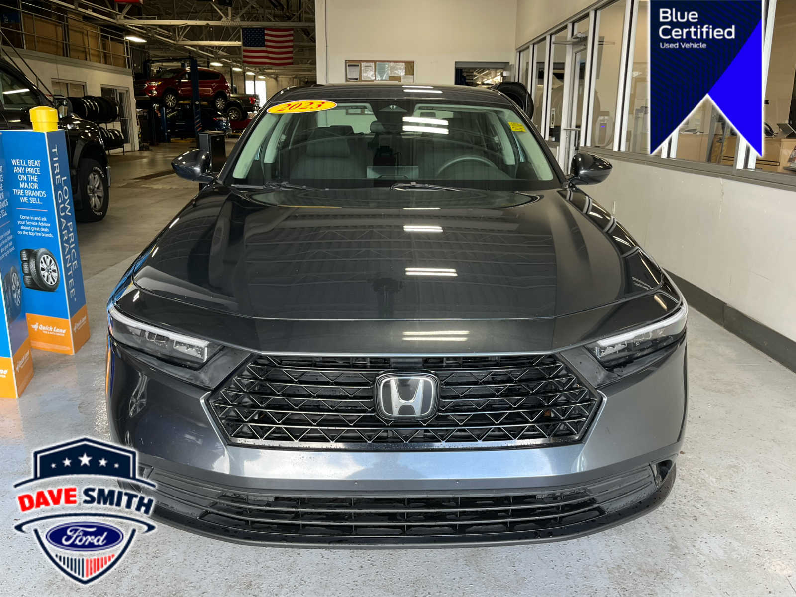 Meteorite Gray Metallic 2023 Honda Accord Sedan Front-Wheel Drive Continuously Variable Transmission