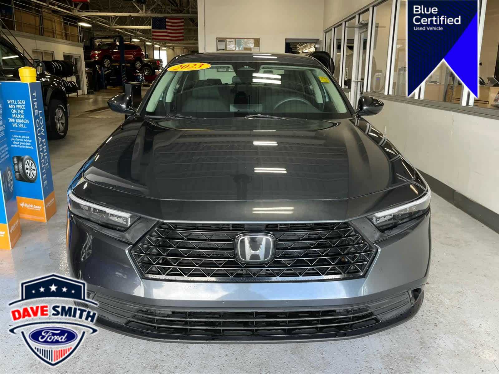 Meteorite Gray Metallic 2023 Honda Accord Sedan Front-Wheel Drive Continuously Variable Transmission