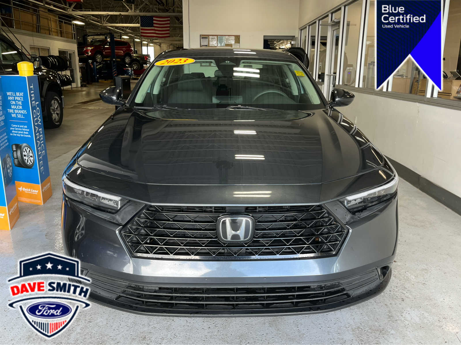 Meteorite Gray Metallic 2023 Honda Accord Sedan Front-Wheel Drive Continuously Variable Transmission