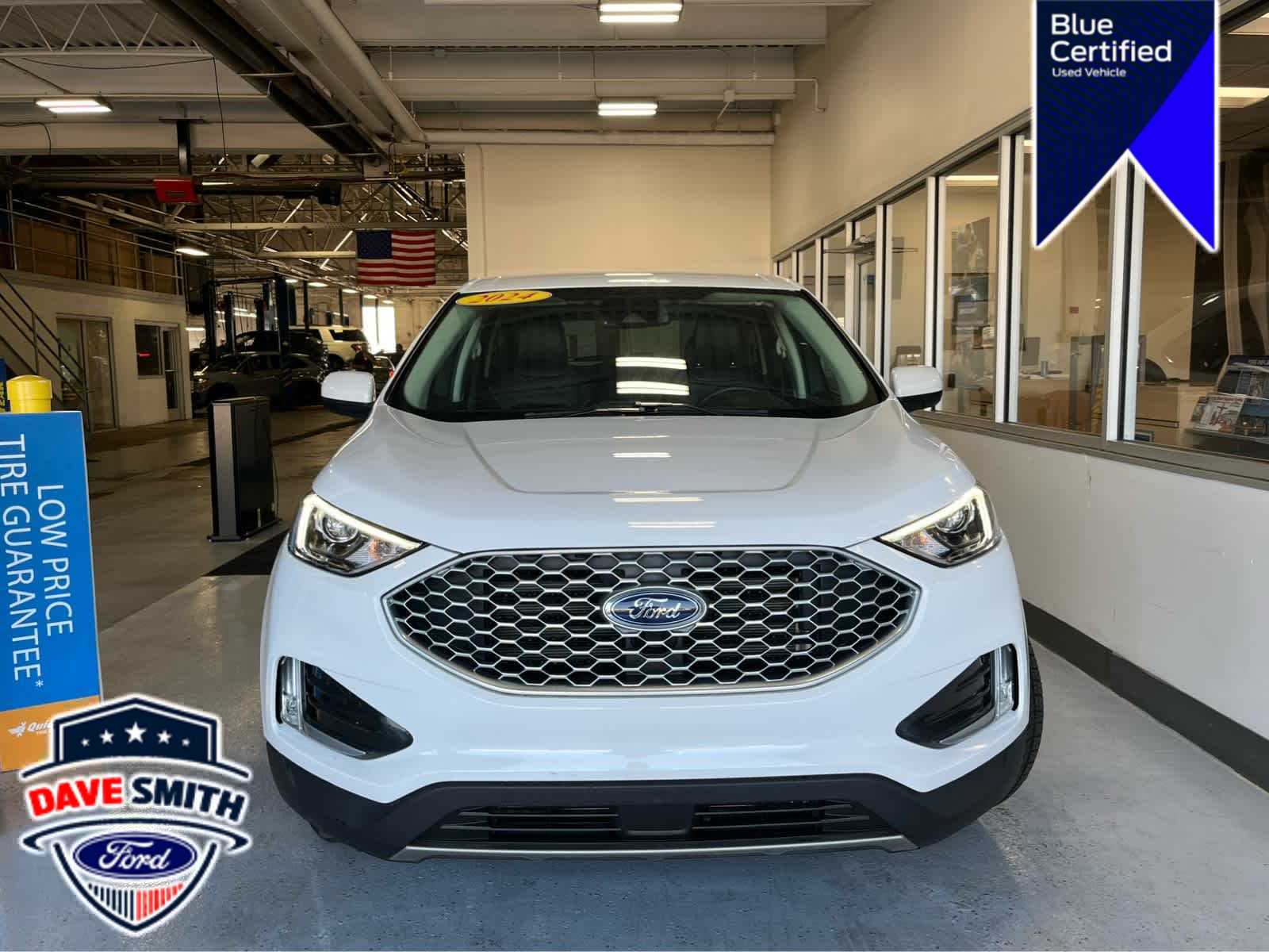 Oxford White 2024 Ford Edge SUV / Crossover All-Wheel Drive 8-Speed Automatic