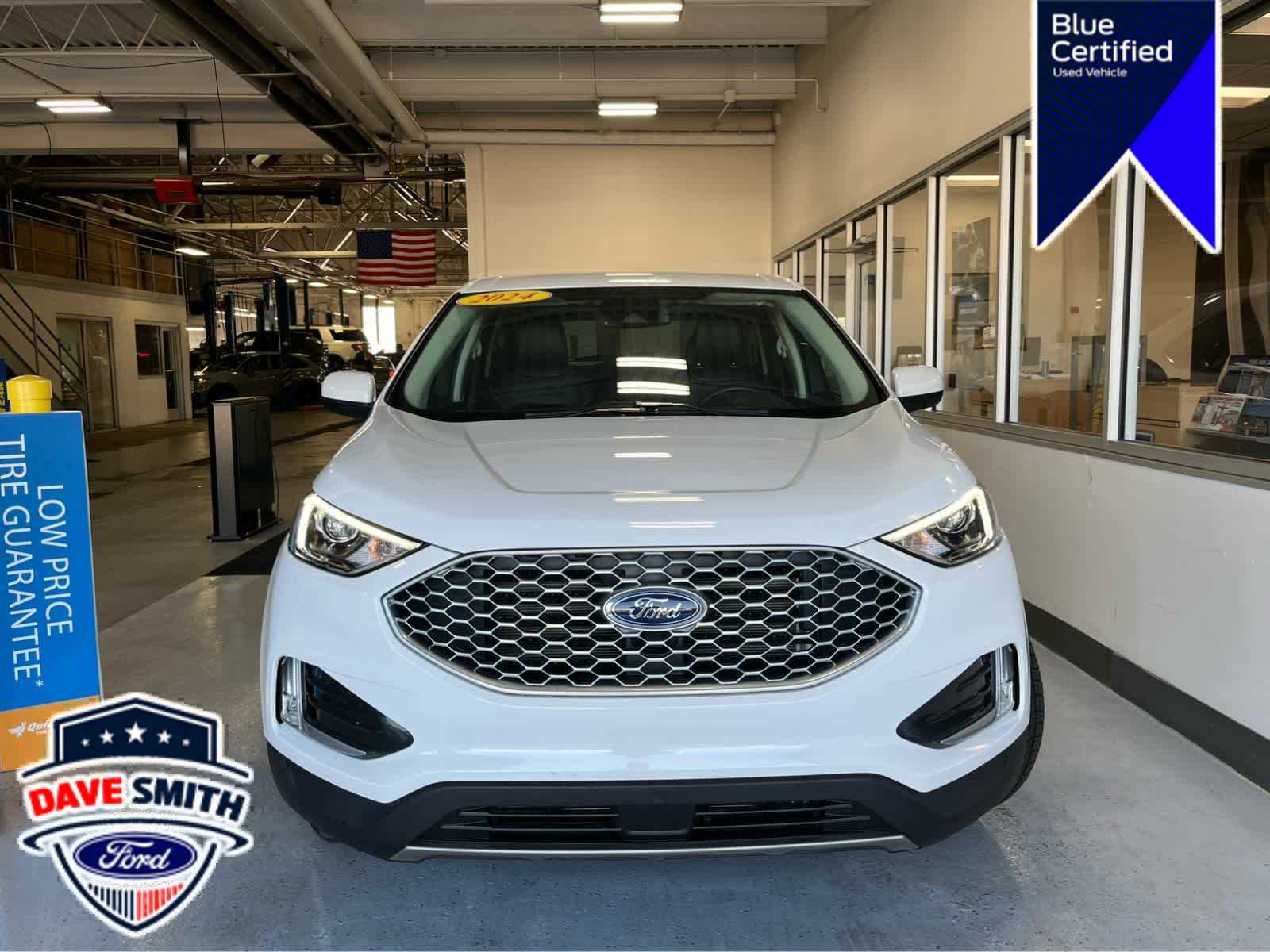 Oxford White 2024 Ford Edge SUV / Crossover All-Wheel Drive 8-Speed Automatic