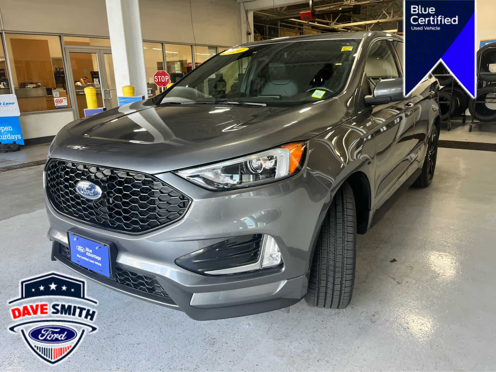 Carbonized Gray 2024 Ford Edge SUV / Crossover All-Wheel Drive 8-Speed Automatic