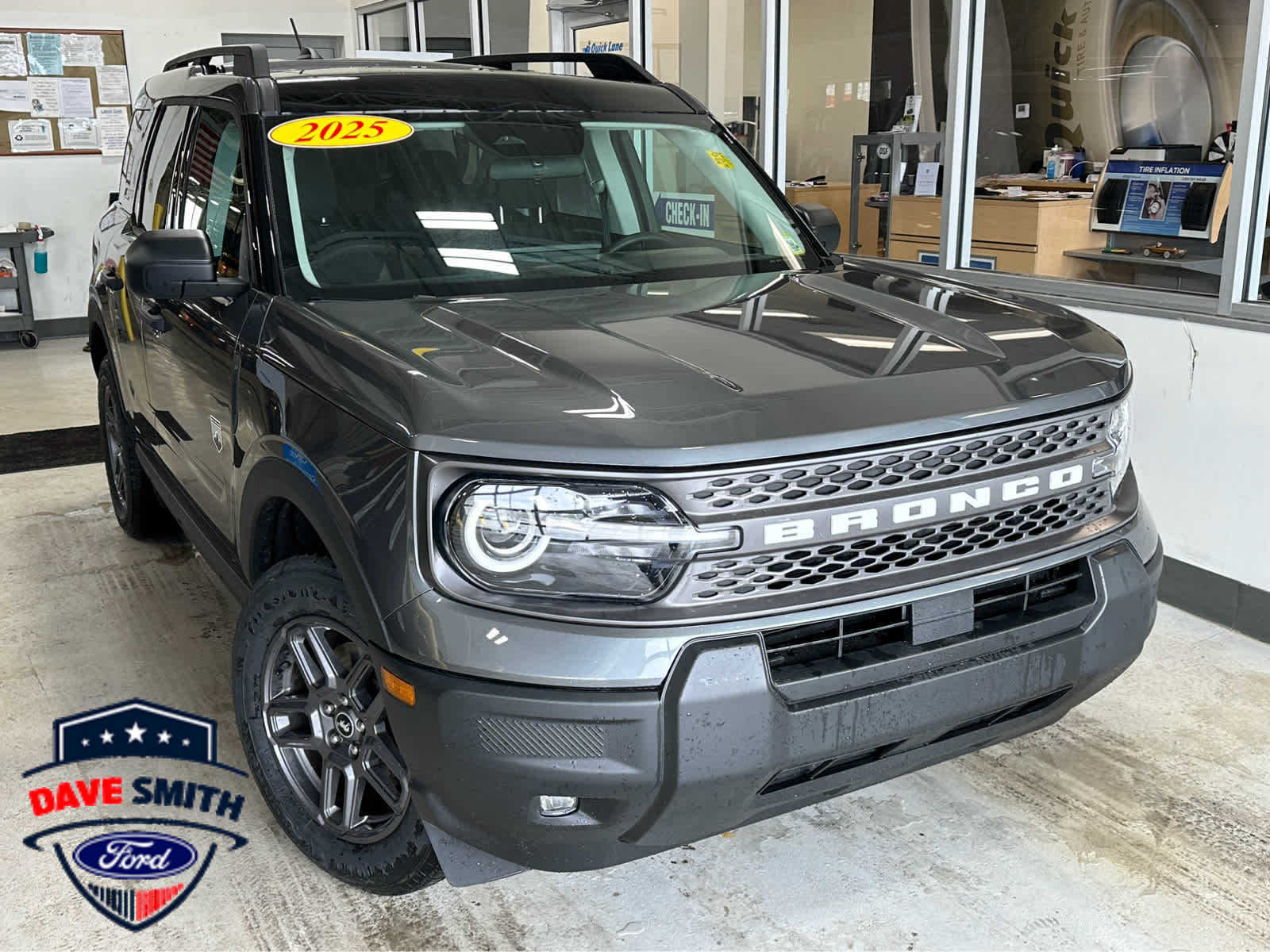 Carbonized Gray 2025 Ford Bronco Sport Big Bend AWD SUV / Crossover All-Wheel Drive 8-Speed Automatic