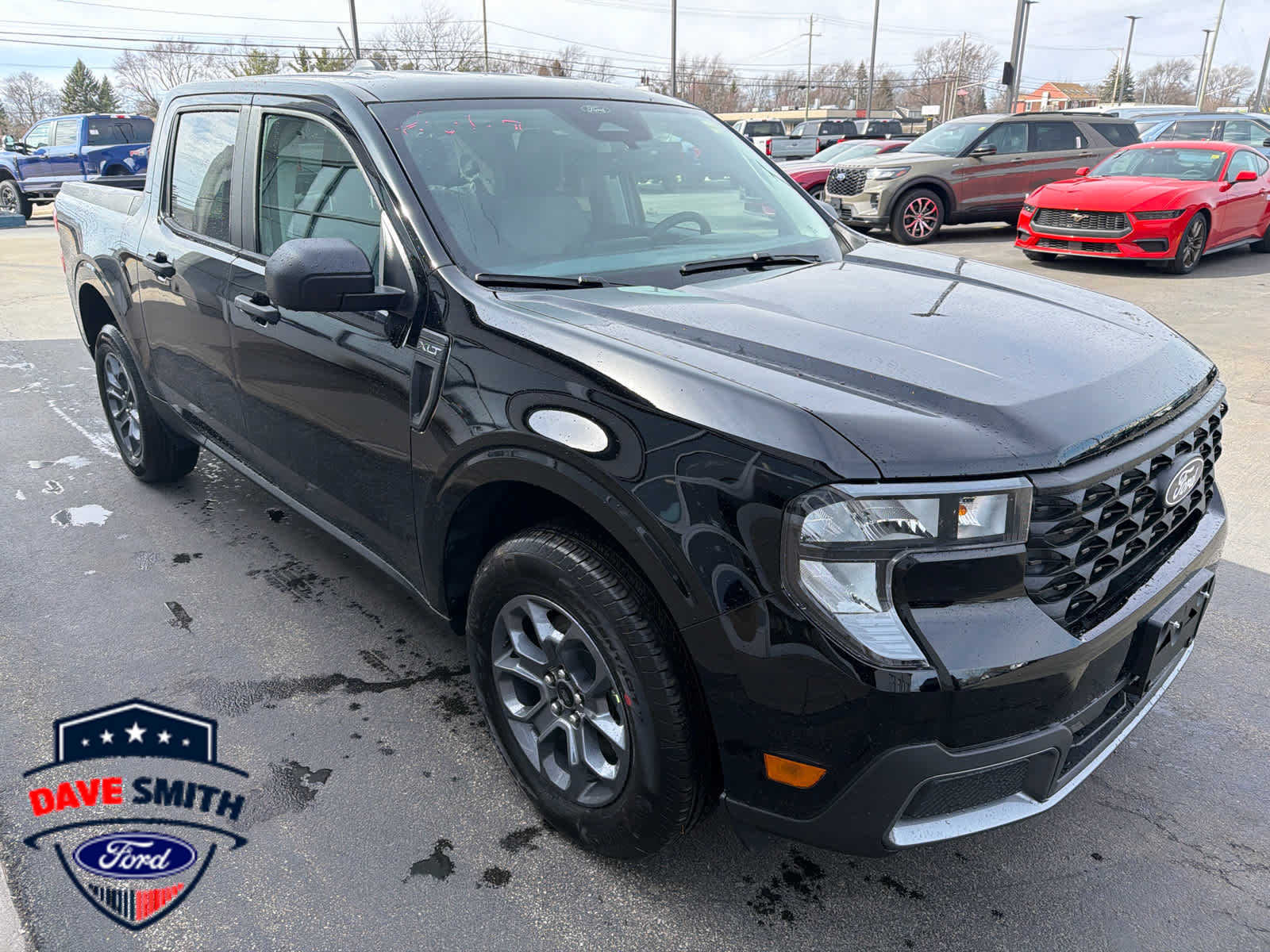 Shadow Black 2026 Ford Maverick XLT SuperCrew AWD Pickup Truck All-Wheel Drive Continuously Variable Transmission