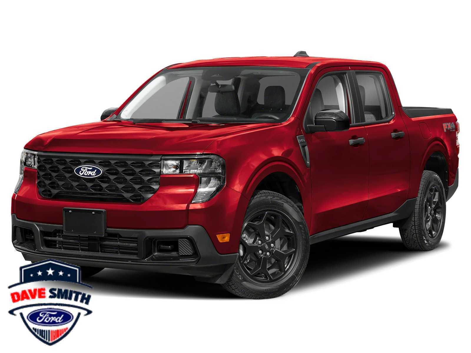 Ruby Red Metallic Tinted Clearcoat 2026 Ford Maverick Pickup Truck All-Wheel Drive 8-Speed Automatic