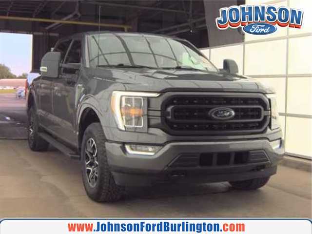 Carbonized Gray 2023 Ford F-150 XLT SuperCrew 4WD Pickup Truck Four-Wheel Drive Automatic