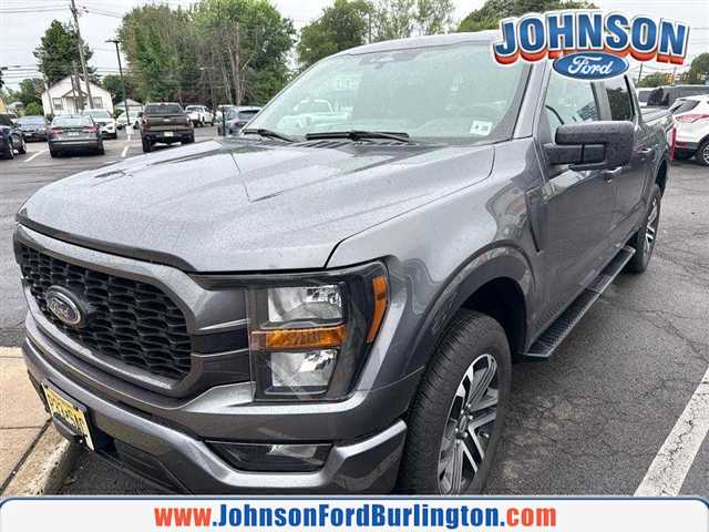 Carbonized Gray Metallic 2023 Ford F-150 XL SuperCrew 4WD Pickup Truck Four-Wheel Drive Automatic