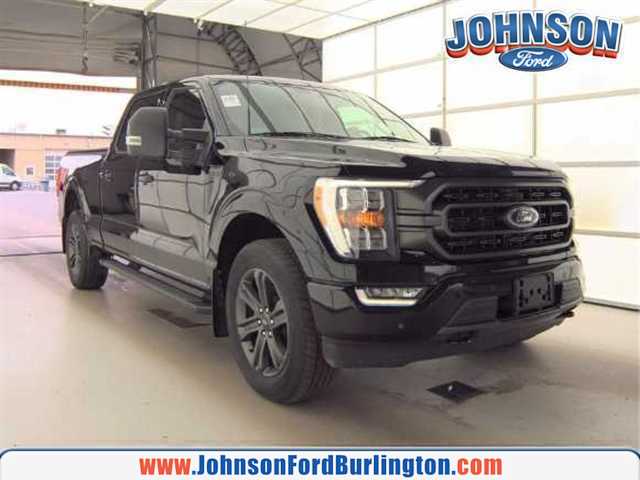 Agate Black 2023 Ford F-150 XLT SuperCrew 4WD Pickup Truck Four-Wheel Drive Automatic