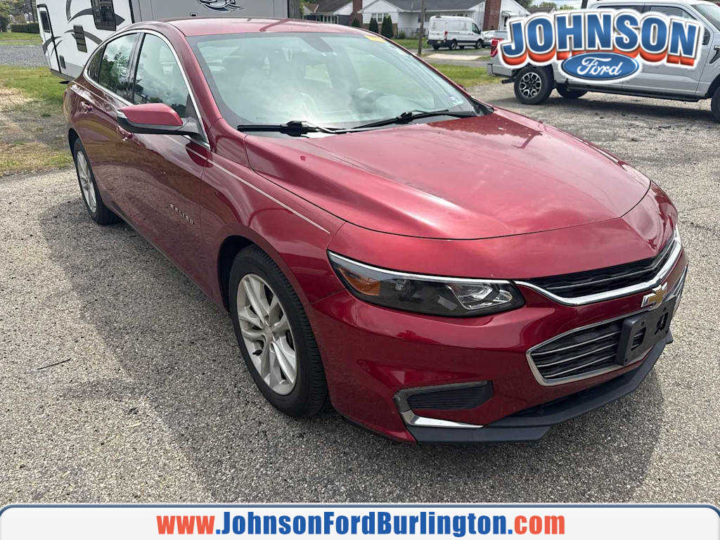 Cajun Red Tintcoat 2017 Chevrolet Malibu LT FWD Sedan Front-Wheel Drive 6-Speed Automatic