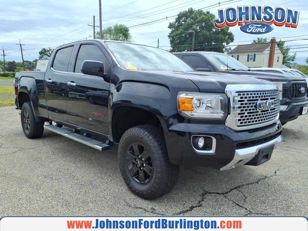 Onyx Black 2017 GMC Canyon Denali Crew Cab 4WD Pickup Truck Four-Wheel Drive 6-Speed Automatic