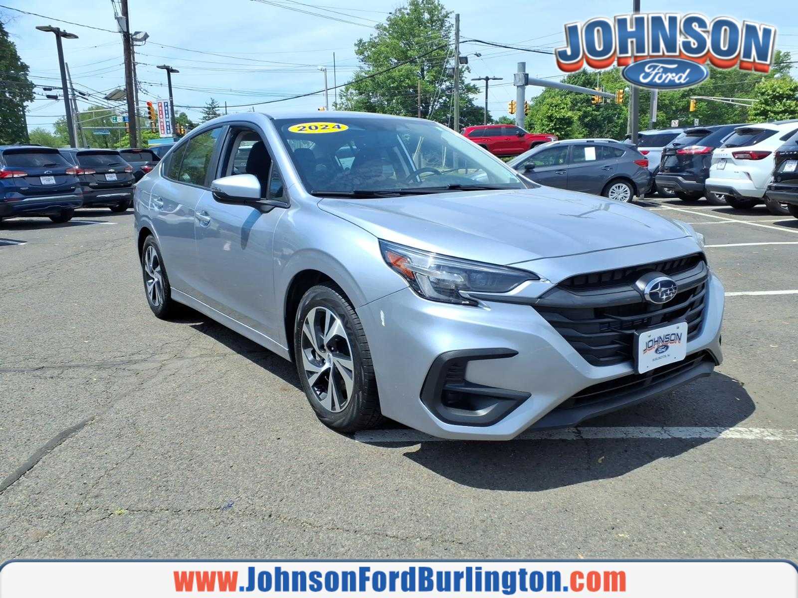 Ice Silver Metallic 2024 Subaru Legacy Premium AWD Sedan All-Wheel Drive Continuously Variable Transmission