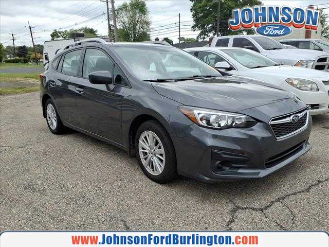 Magnetite Gray Metallic 2018 Subaru Impreza 2.0i Premium Hatchback AWD Hatchback All-Wheel Drive Continuously Variable Transmission
