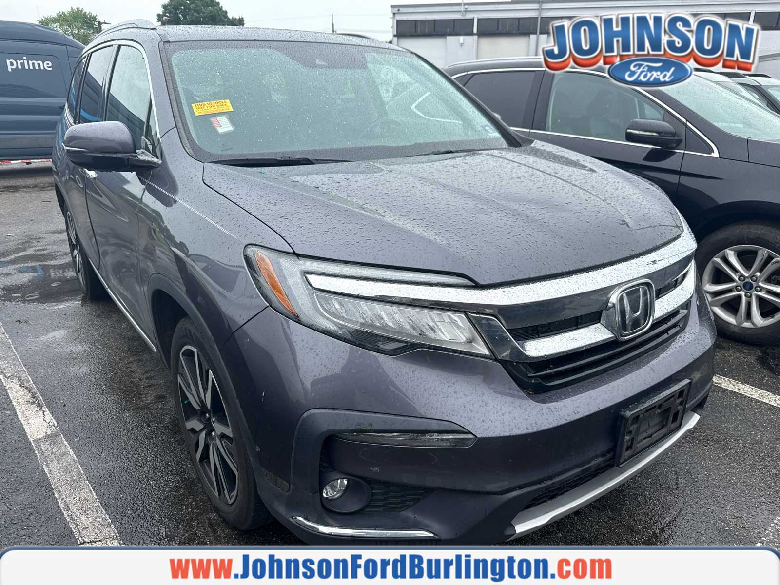 Gray (Modern Steel Metallic) 2019 Honda Pilot Touring AWD SUV / Crossover All-Wheel Drive 9-Speed Automatic