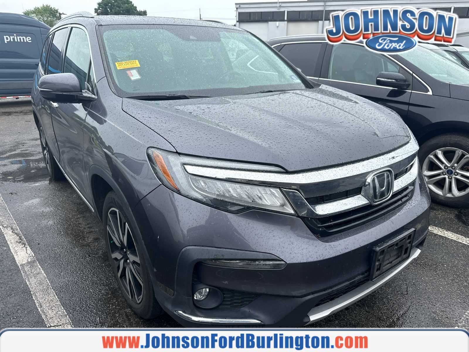 Gray (Modern Steel Metallic) 2019 Honda Pilot Touring AWD SUV / Crossover All-Wheel Drive 9-Speed Automatic