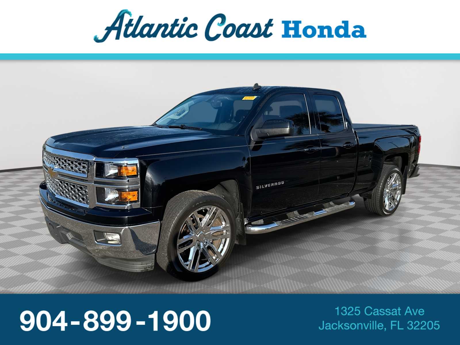 Black 2014 Chevrolet Silverado 1500 Pickup Truck 4X2 6-Speed Automatic