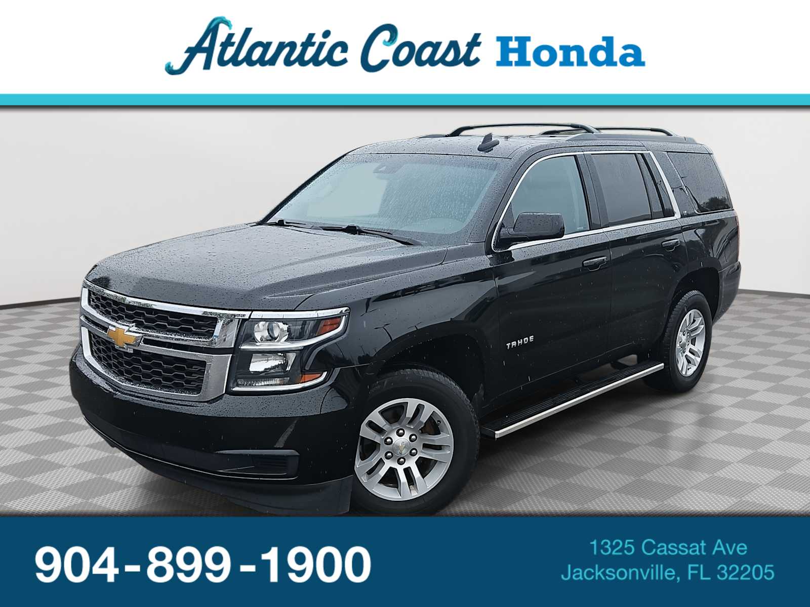 Black 2019 Chevrolet Tahoe LT 4WD SUV / Crossover Four-Wheel Drive 6-Speed Automatic