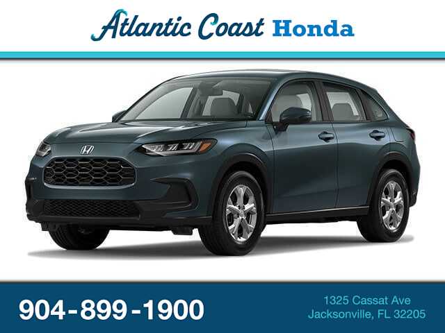 Green 2024 Honda HR-V LX FWD SUV / Crossover Front-Wheel Drive Continuously Variable Transmission