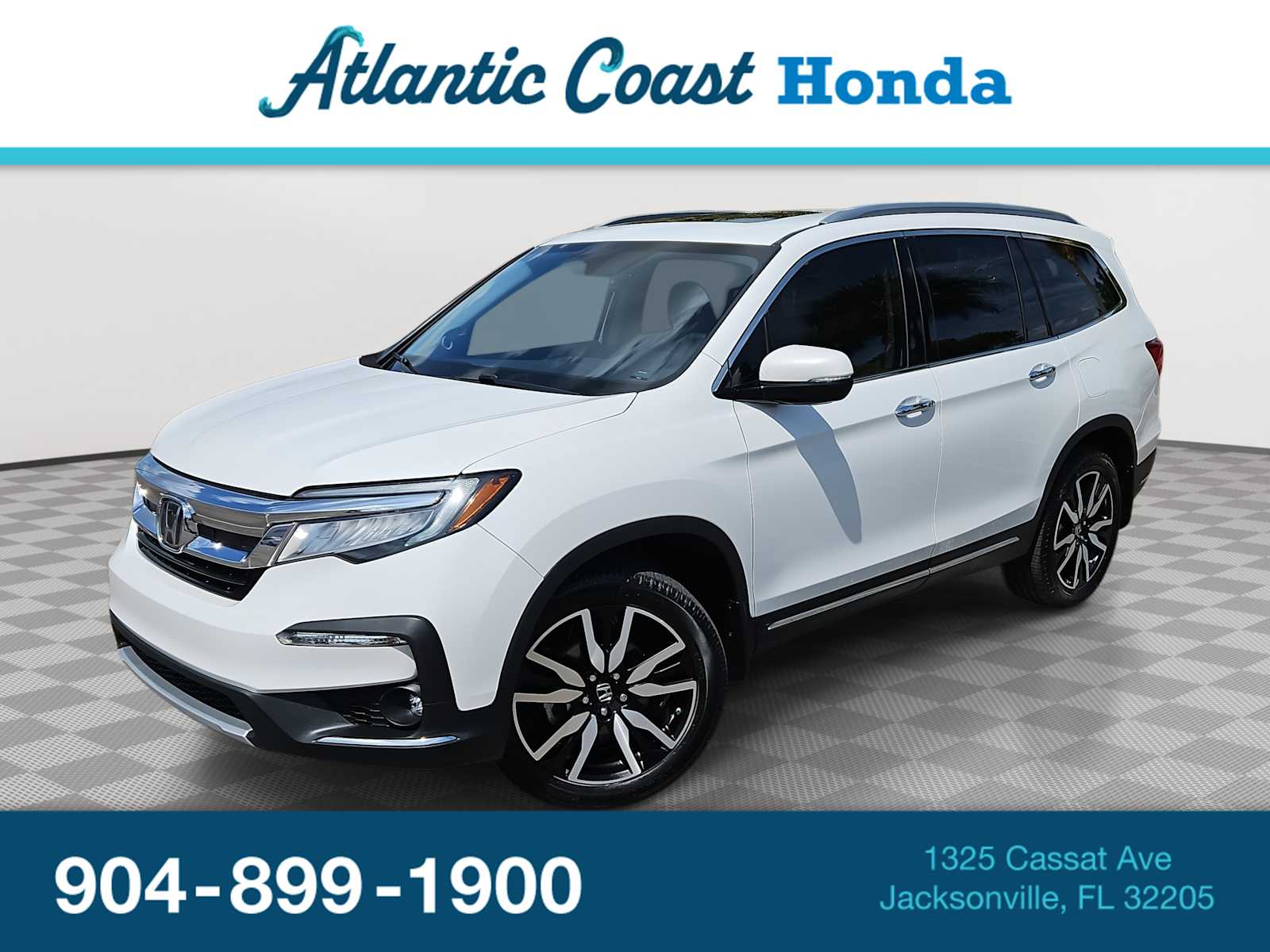 Platinum White Pearl 2022 Honda Pilot Elite AWD SUV / Crossover All-Wheel Drive 9-Speed Automatic