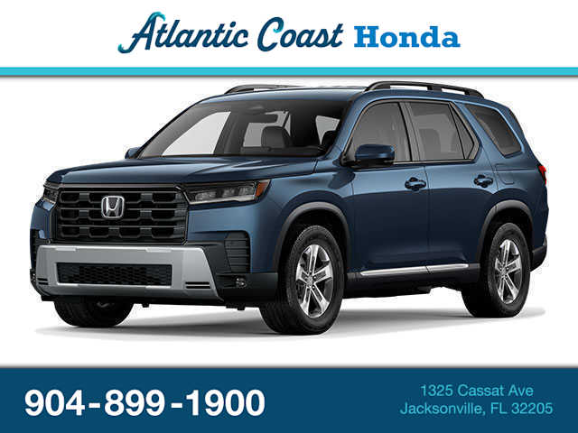 Blue 2026 Honda Pilot EX-L FWD SUV / Crossover Front-Wheel Drive Automatic