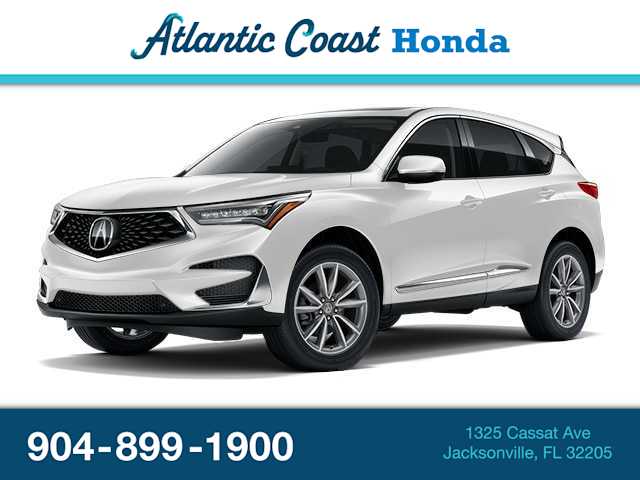 White 2019 Acura RDX FWD with Technology Package SUV / Crossover Front-Wheel Drive Automatic