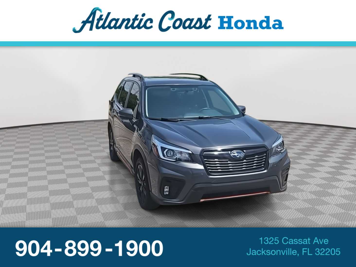 Gray 2020 Subaru Forester SUV / Crossover All-Wheel Drive Continuously Variable Transmission