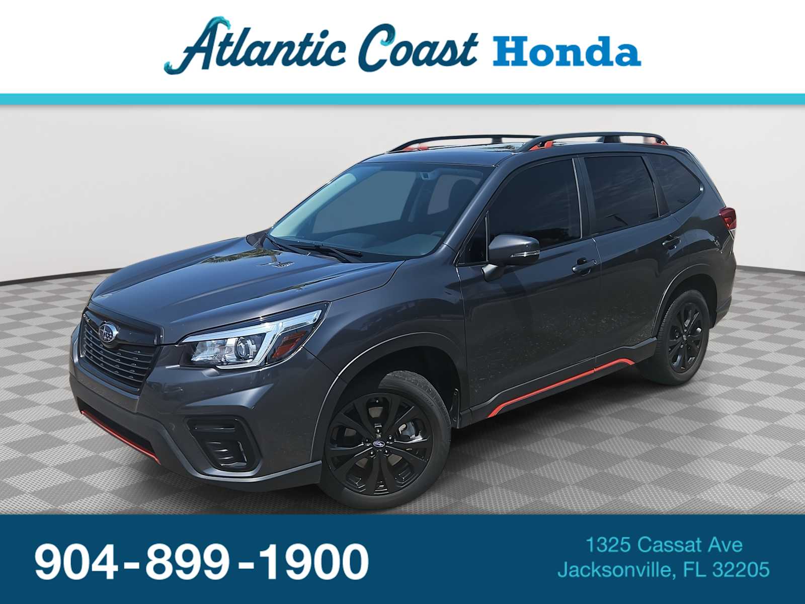 Gray 2020 Subaru Forester SUV / Crossover All-Wheel Drive Continuously Variable Transmission