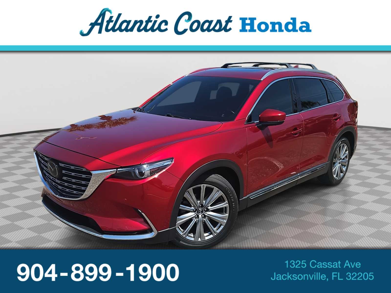 Red 2021 Mazda CX-9 Signature AWD SUV / Crossover All-Wheel Drive 6-Speed Automatic