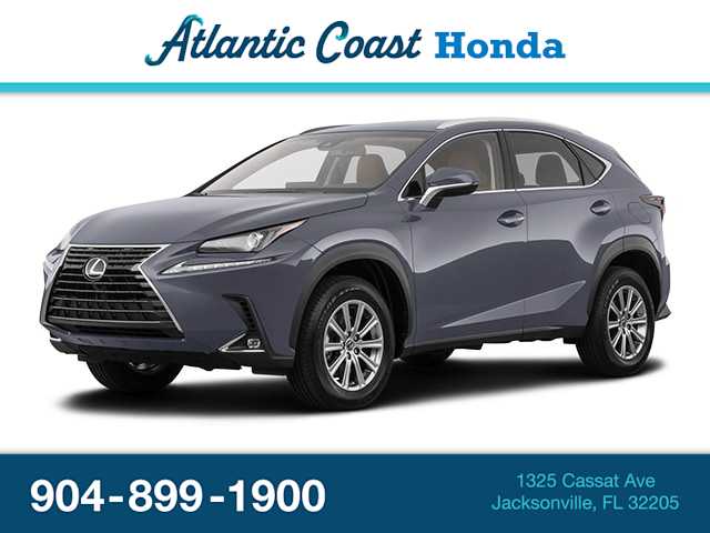 Gray 2019 Lexus NX 300 FWD SUV / Crossover Front-Wheel Drive 6-Speed Automatic