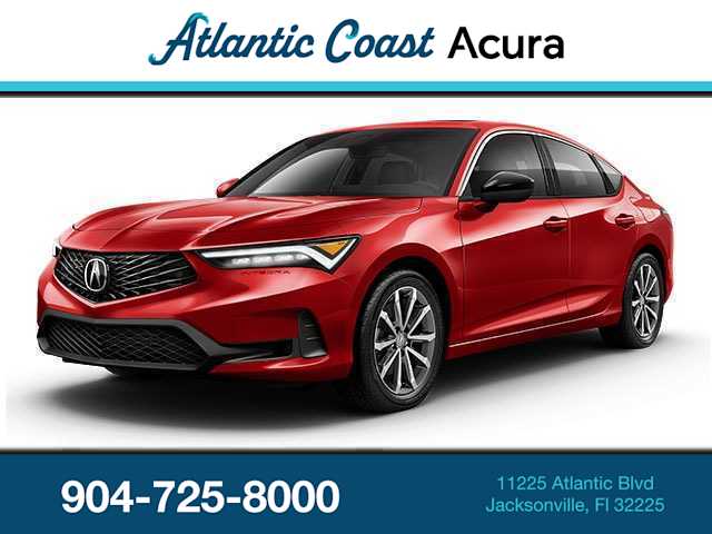 Red 2026 Acura Integra FWD Sedan Front-Wheel Drive Continuously Variable Transmission