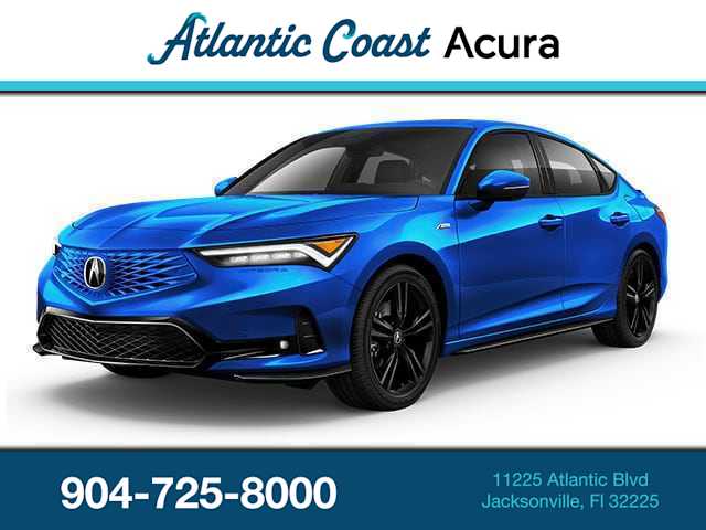 Blue 2026 Acura Integra FWD with Technology and A-SPEC Package Sedan Front-Wheel Drive Continuously Variable Transmission