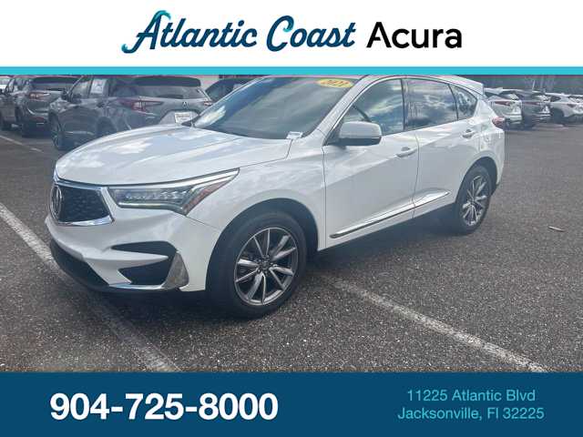 White 2021 Acura RDX SUV / Crossover All-Wheel Drive Automatic