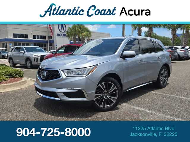 Gray 2020 Acura MDX SUV / Crossover Front-Wheel Drive 9-Speed Automatic
