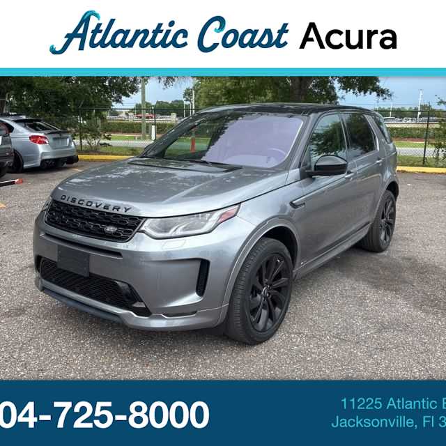 Silver 2020 Land Rover Discovery Sport P250 SE R-Dynamic AWD SUV / Crossover All-Wheel Drive 9-Speed Automatic