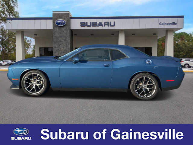 Blue 2022 Dodge Challenger Coupe Rear-Wheel Drive 8-Speed Automatic