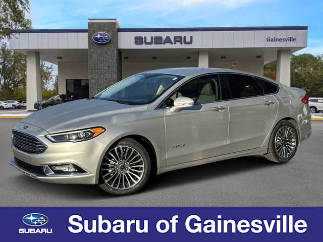  2018 Ford Fusion Hybrid Titanium FWD   