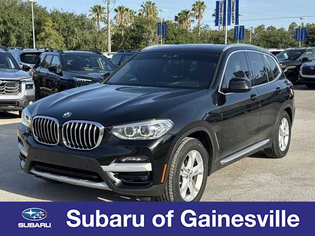 Black 2020 BMW X3 SUV / Crossover Rear-Wheel Drive 8-Speed Automatic