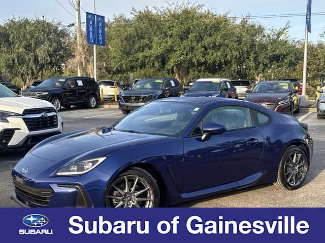 Blue 2024 Subaru BRZ Coupe Rear-Wheel Drive 6-Speed Manual