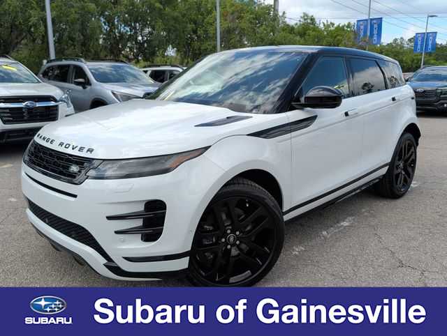 White 2025 Land Rover Range Rover Evoque P250 Dynamic SE AWD SUV / Crossover All-Wheel Drive 9-Speed Automatic