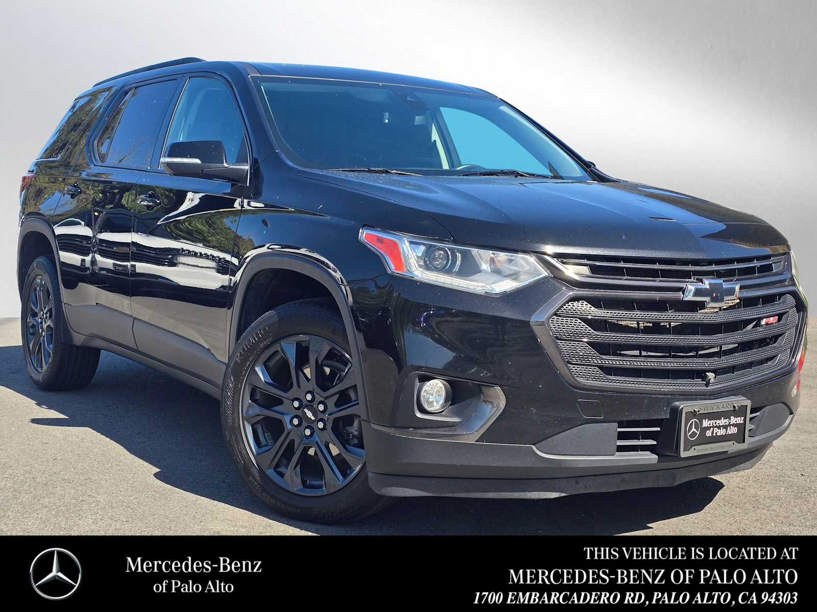 Mosaic Black Metallic 2021 Chevrolet Traverse RS FWD SUV / Crossover Front-Wheel Drive 9-Speed Automatic